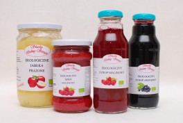 Ekologiczny dżem z malin