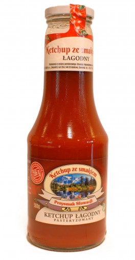 Ketchup butelka szklana