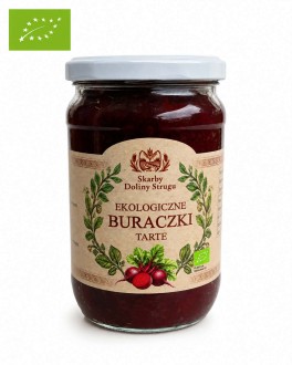 Ekologiczne buraczki tarte 660g