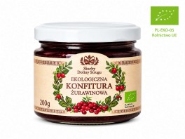 Ekologiczna konfitura z żurawiny 200g