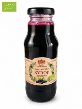 Ekologiczny syrop jeżynowy 0,3l