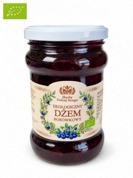 Ekologiczny dżem z borówki amerykańskiej 300g